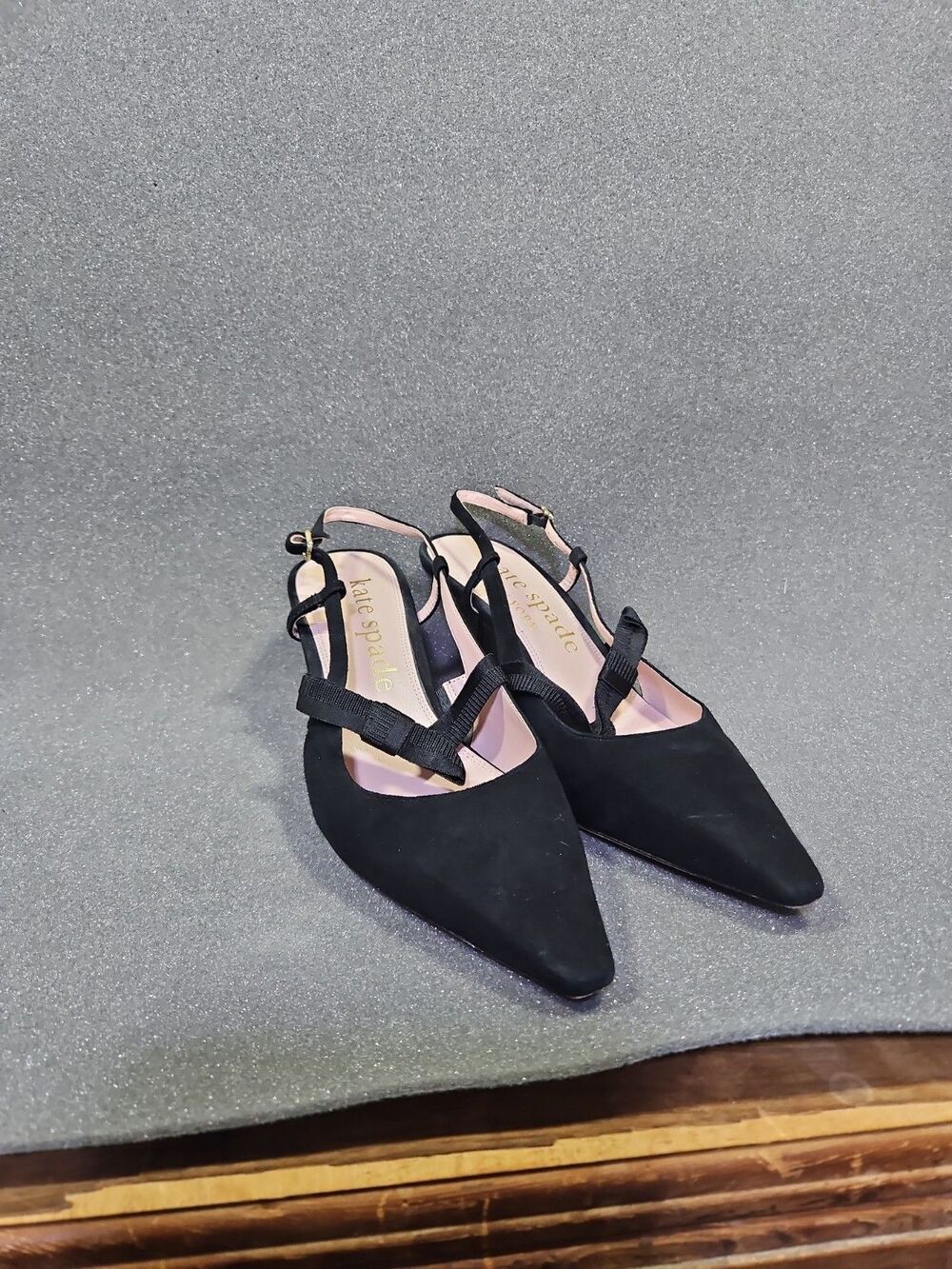 Kate Spade New York Maritza Pointed Toe Slingback "Kitten Heels"